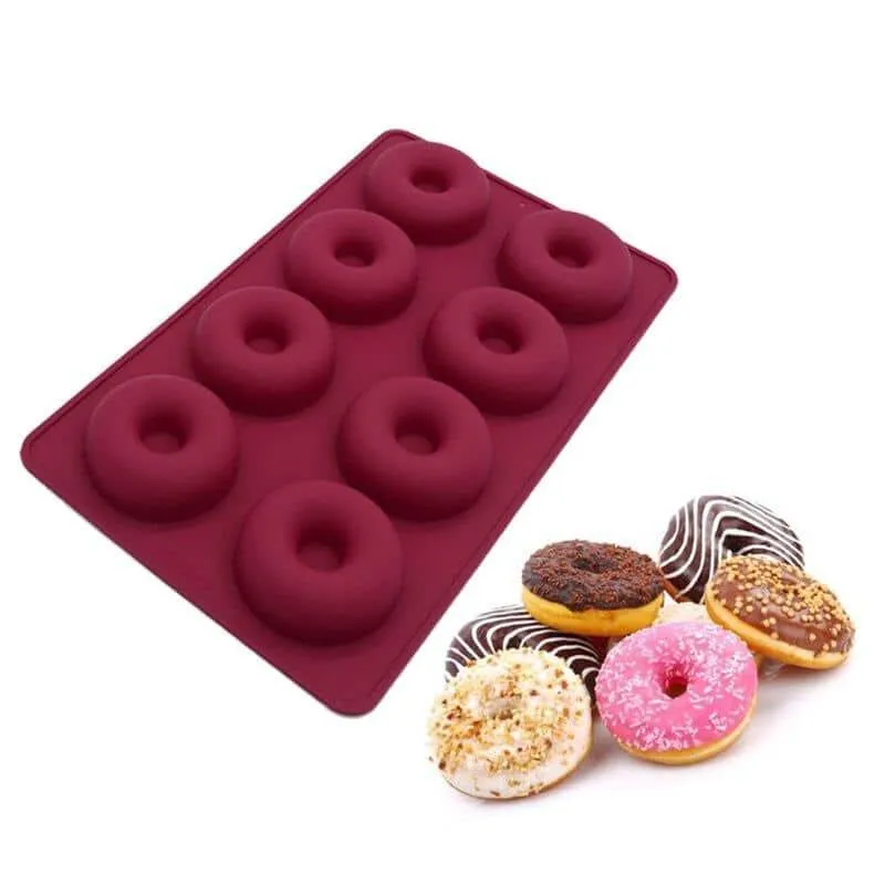 Silicone Doughnut Baking Mold