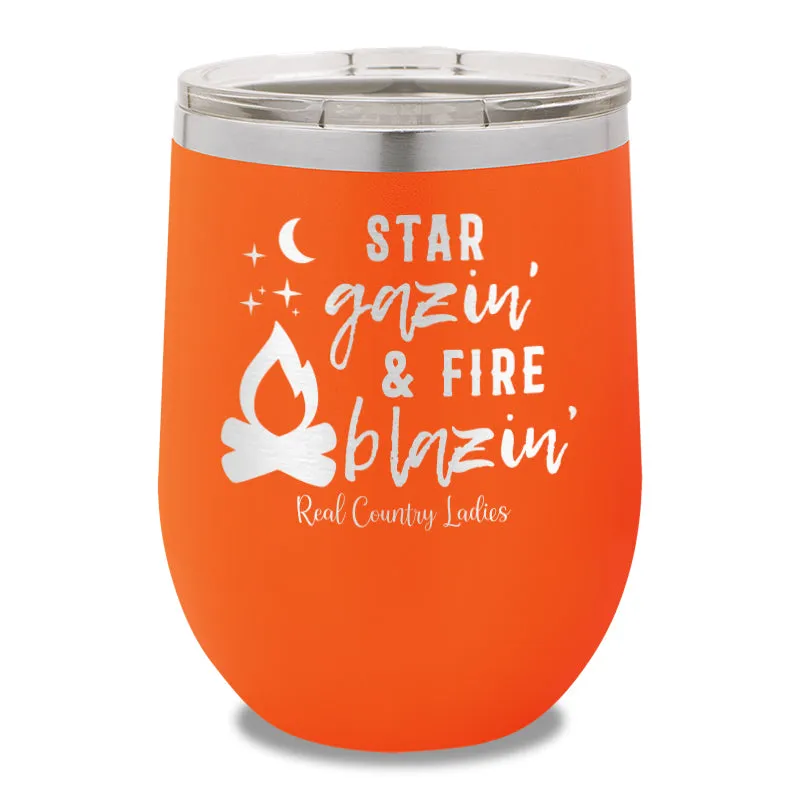 Star Gazin And Fire Blazin Stemless Wine Cup