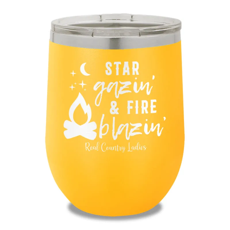Star Gazin And Fire Blazin Stemless Wine Cup