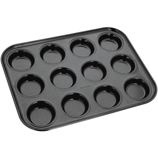 Stellar Bakeware Non-Stick Bun Tin