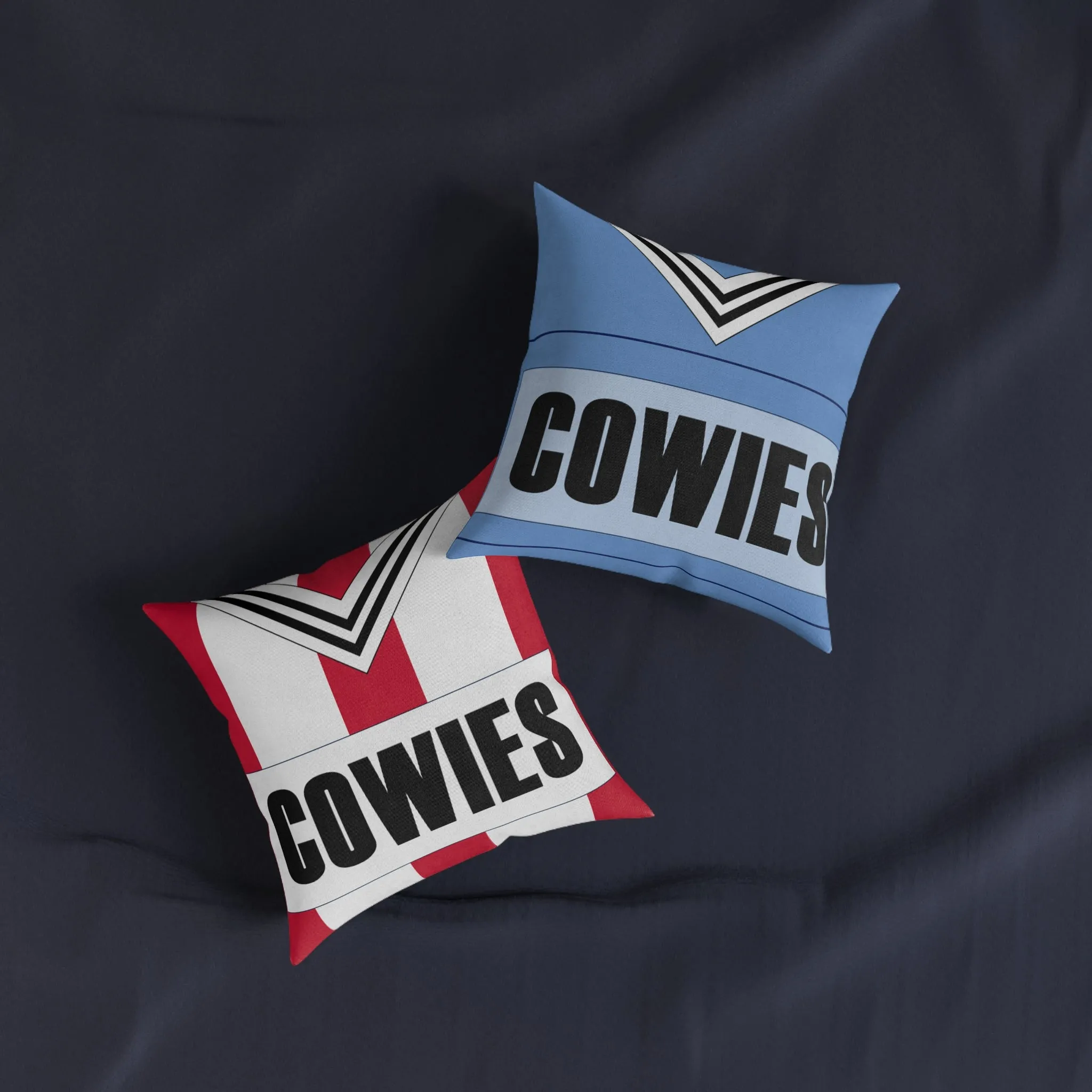 Sunderland Retro COWIES Square Pillow