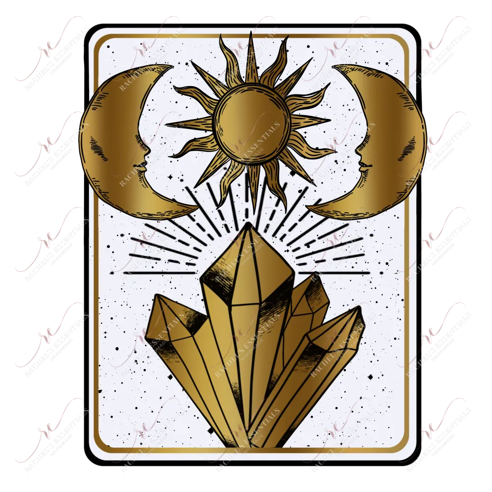 Tarot - clear cast decal