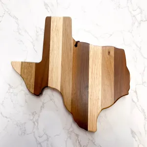 Texas Shiplap Wood Serving Board