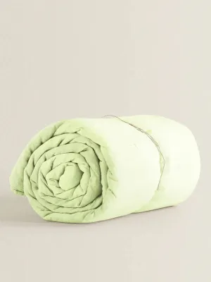 The Baby Atelier 100% Organic Single Duvet Cover Lime Green