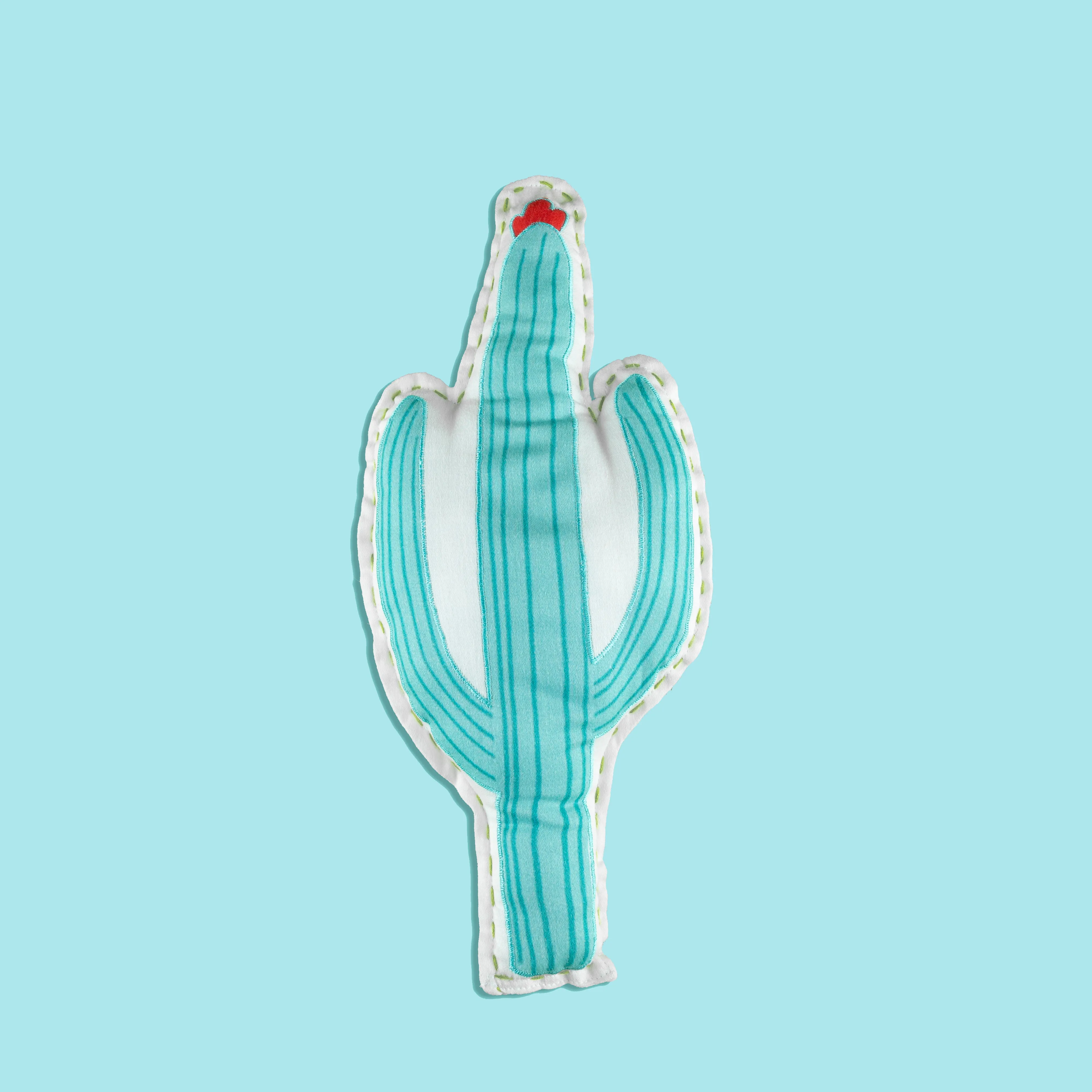Tiny Snooze Organic Throw Cushion- Cactus