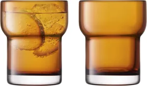 Utility Tumbler 300ml Amber x 2
