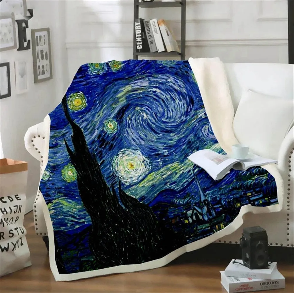 VINCENT VAN GOGH BLANKETS