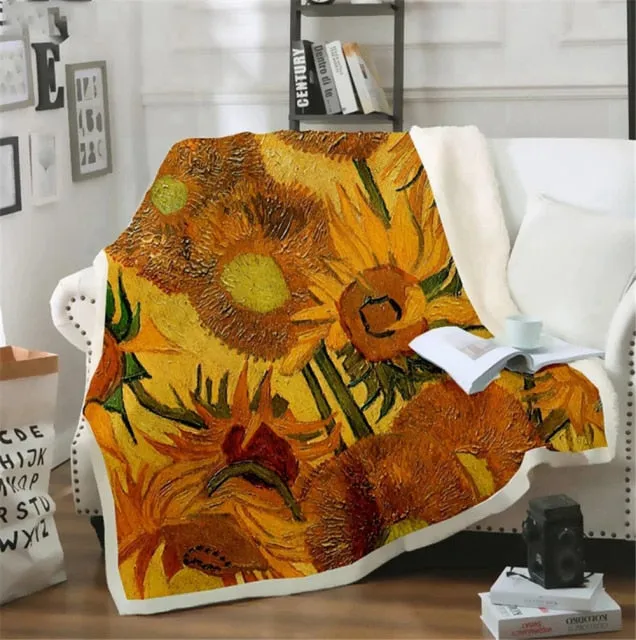 VINCENT VAN GOGH BLANKETS