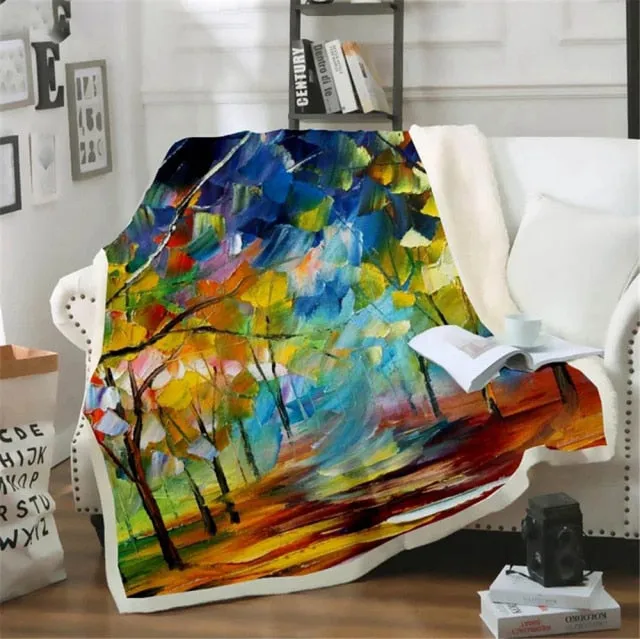VINCENT VAN GOGH BLANKETS