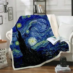 VINCENT VAN GOGH BLANKETS