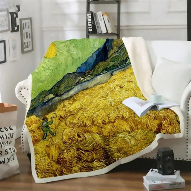 VINCENT VAN GOGH BLANKETS
