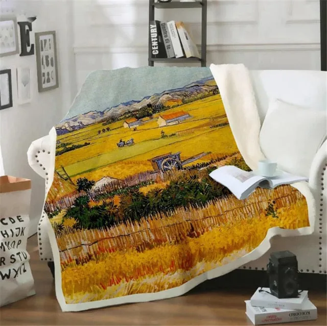 VINCENT VAN GOGH BLANKETS
