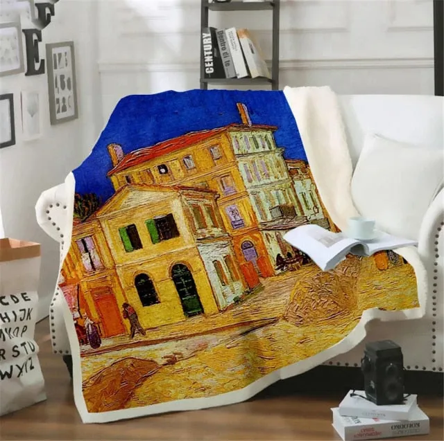 VINCENT VAN GOGH BLANKETS