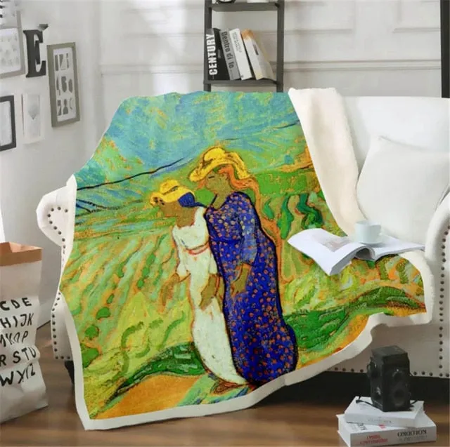 VINCENT VAN GOGH BLANKETS