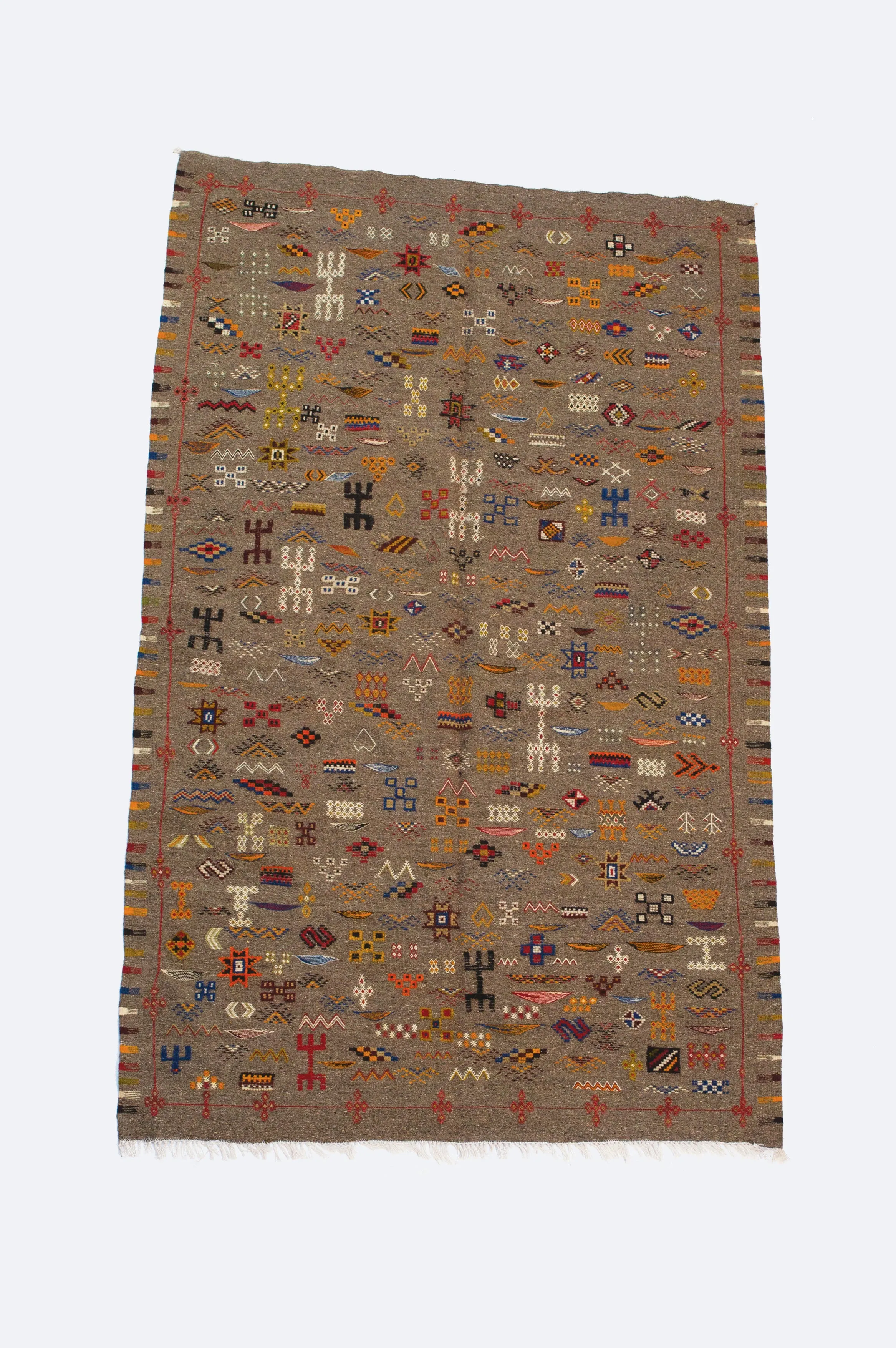 Vintage Moroccan Hanbal Rug