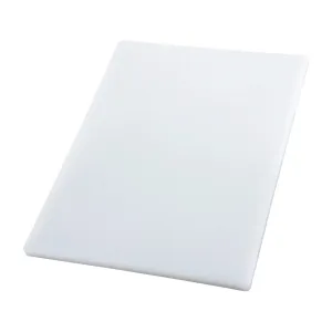Winco CBH-1824 White Cutting Board, 18" x 24" x 3/4"