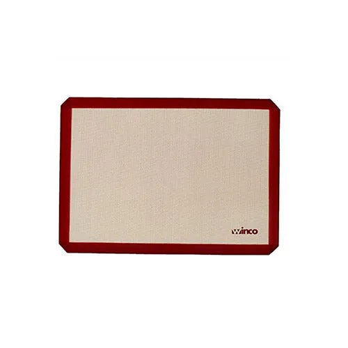 Winco SBS-11 Quarter (1/4) Rectangular Silicone Baking Mat