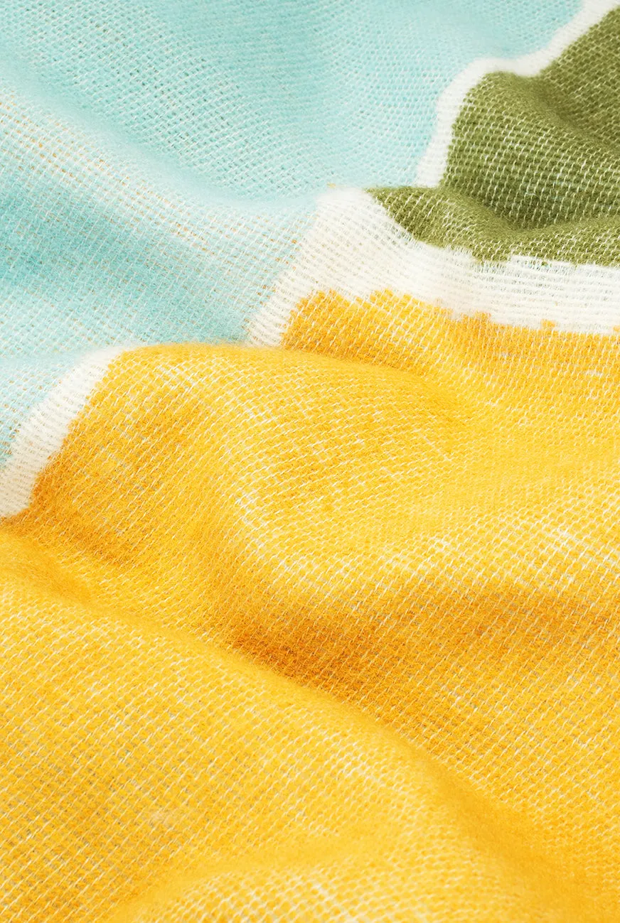 Wool Blanket "Mayen" by Kleopatra Moursela