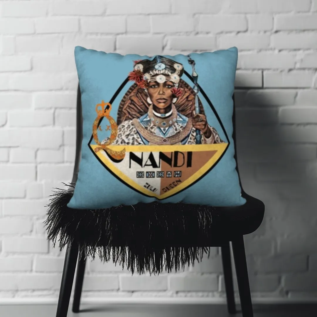 Zulu Queen Nandi Throw Pillow 22x22